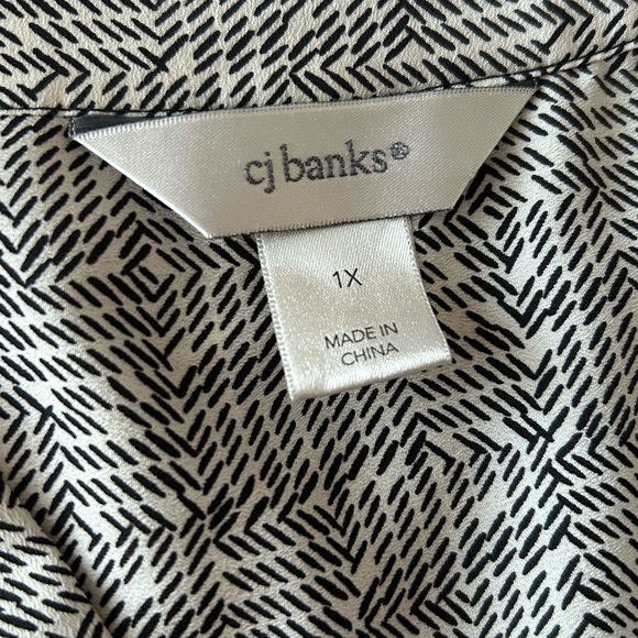 EUC CJ Banks Blouse (size 1X) - Picture 4 of 6